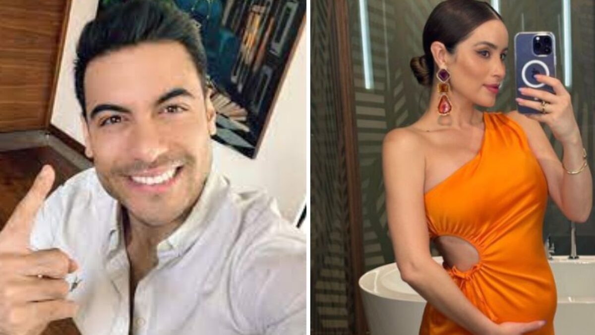 Carlos Rivera y Cynthia Rodríguez hijo