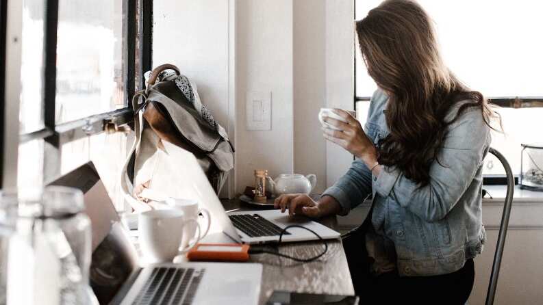 Al final, la joven le dijo a su jefa que el trabajo no le servía