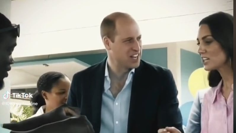 El príncipe William y Kate