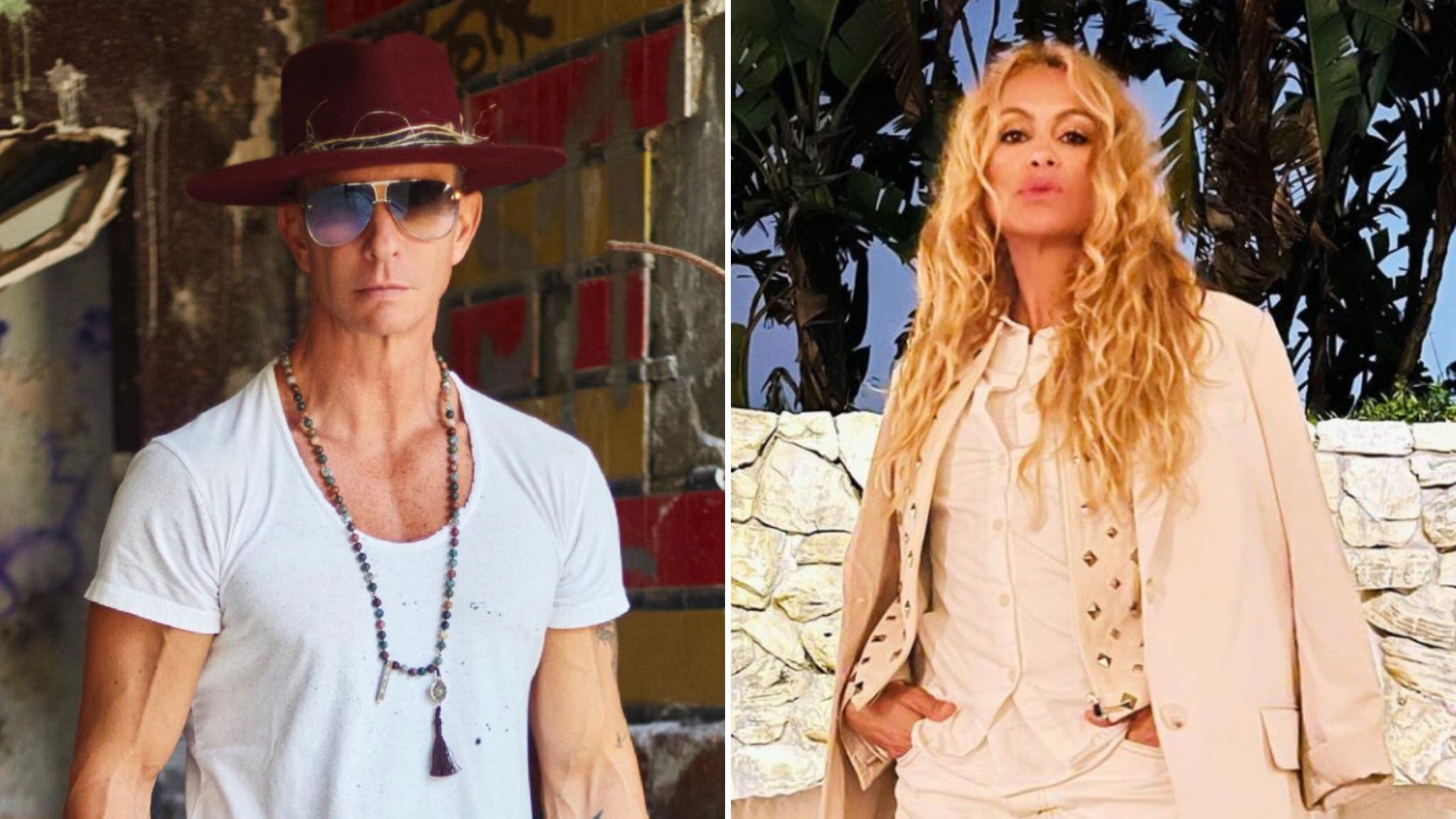 Erik Rubín y Paulina Rubio.