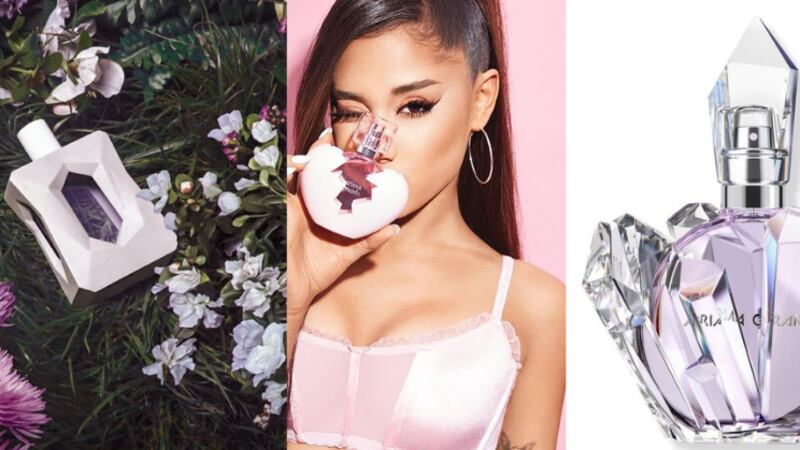 Perfumes da Ariana Grande.