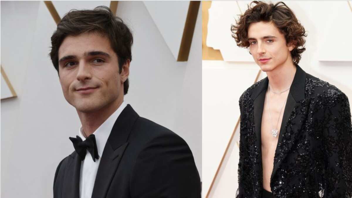 Jacob Elordi y Timothée Chalamet.
