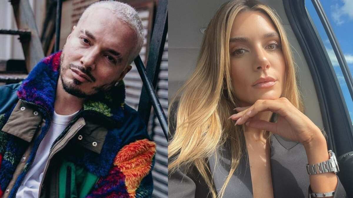 J Balvin y su novia