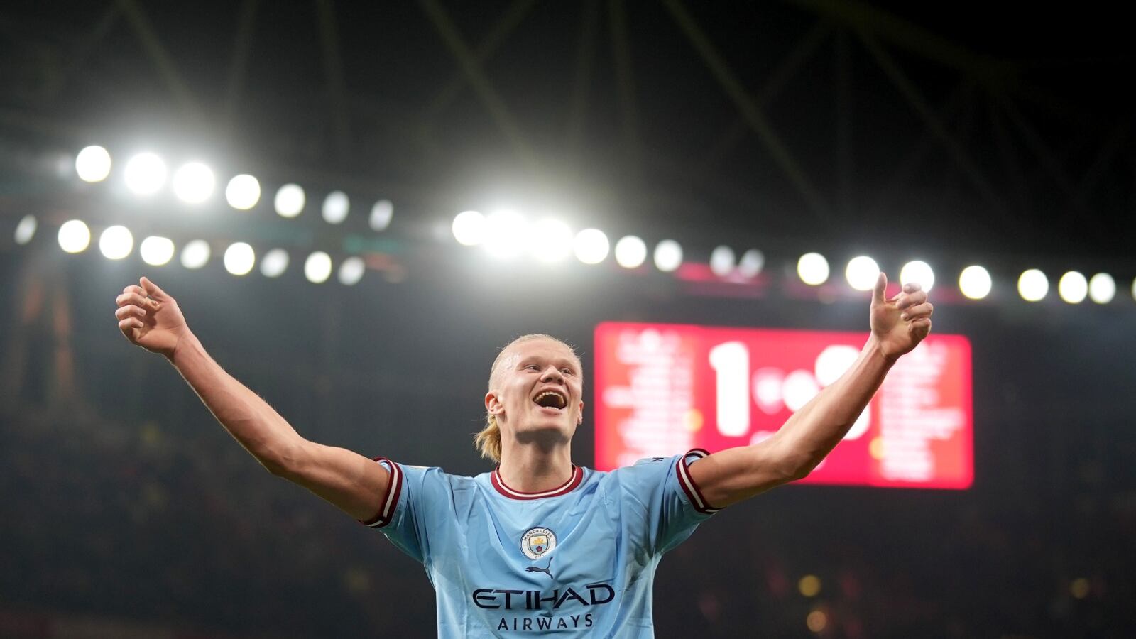 El noruego es una máquina de hacer goles.