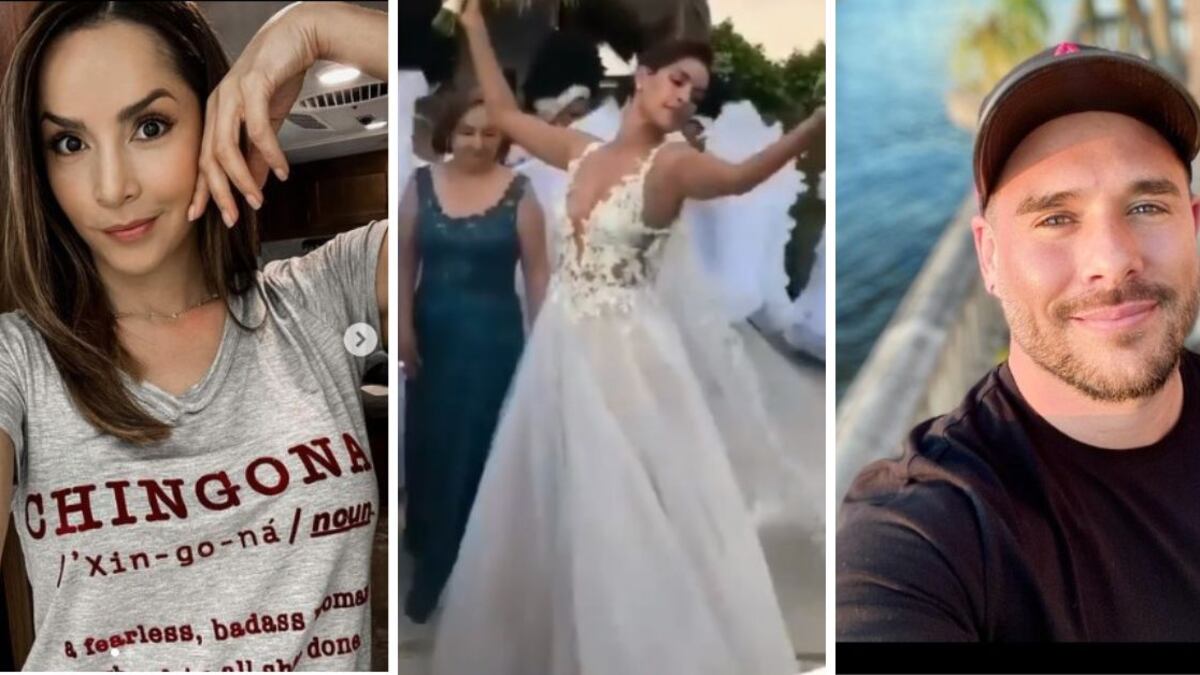 Carmen Villalobos y Sebastián Caicedo se casaron cuatro veces