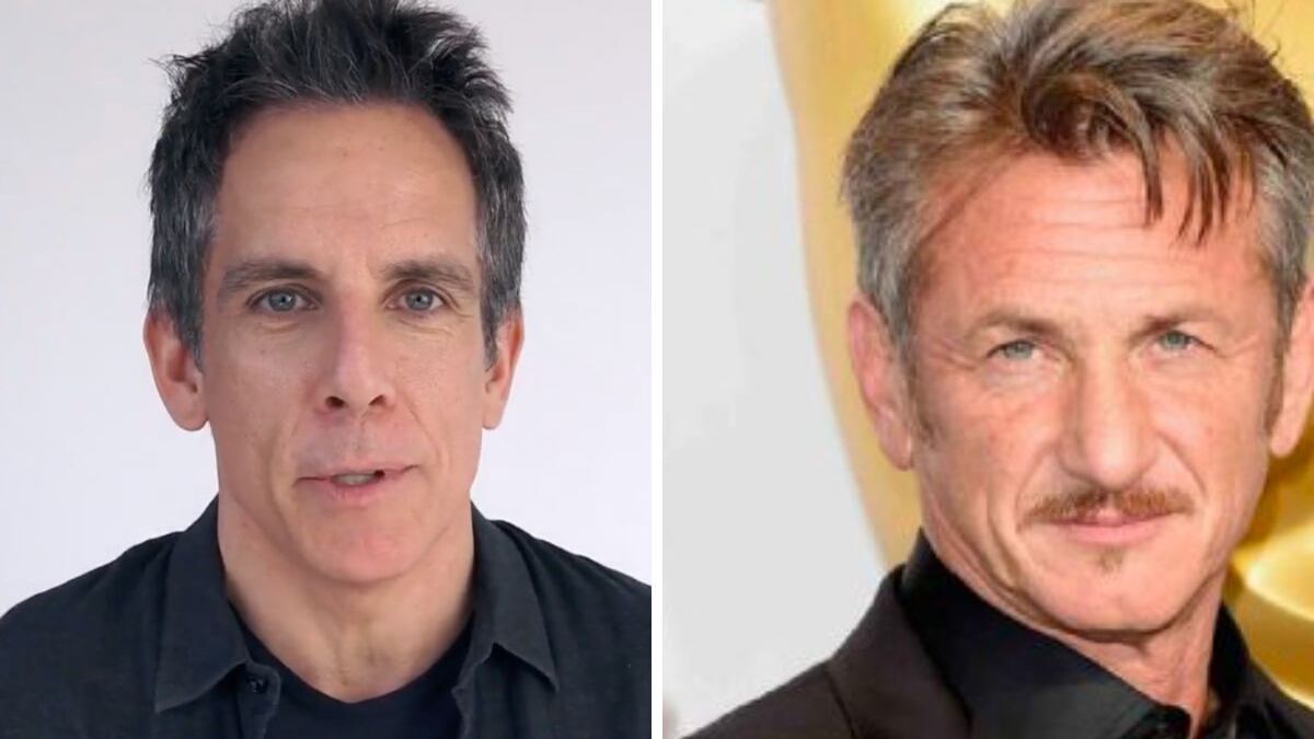 Sean Penn y Ben Stiller son dos de las estrellas más importantes de Hollywood.