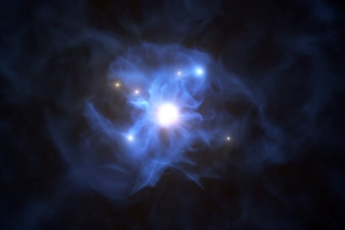 Astrónomos descubren el agujero negro de más rápido crecimiento y poder captado por humanos