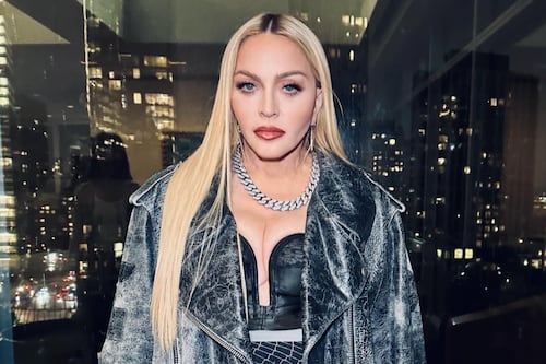 Madonna compartió una postal poco común con sus hijos y su papá
