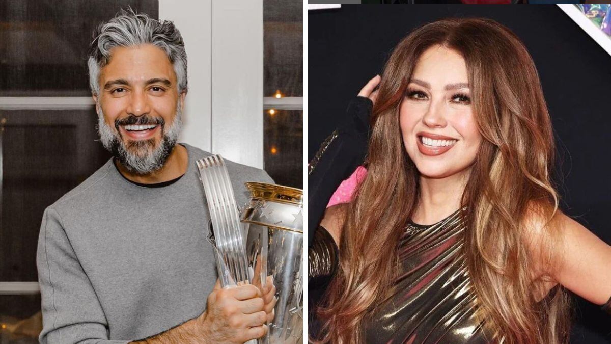 Jaime Camil y Thalía tuvieron un corto romance.