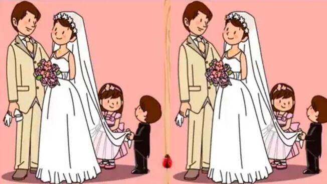 Encuentra las diferencias.