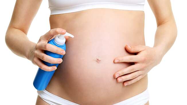 Aromas y perfumes para el embarazo.