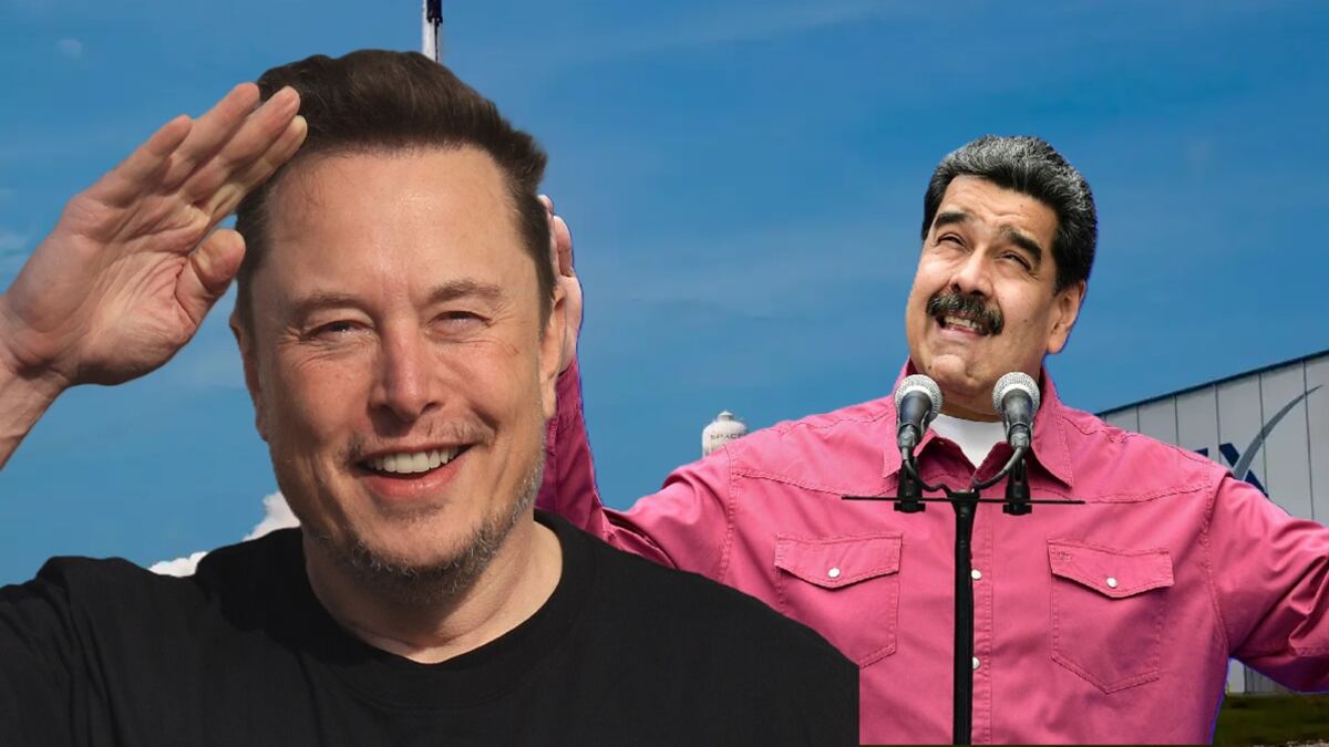 Elon Musk y Nicolás Maduro