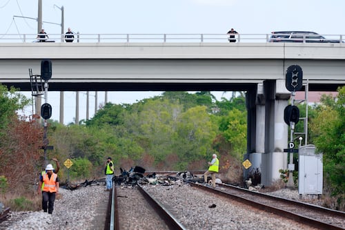 Chaos in Boca Raton area after a small plane crashed near the highway