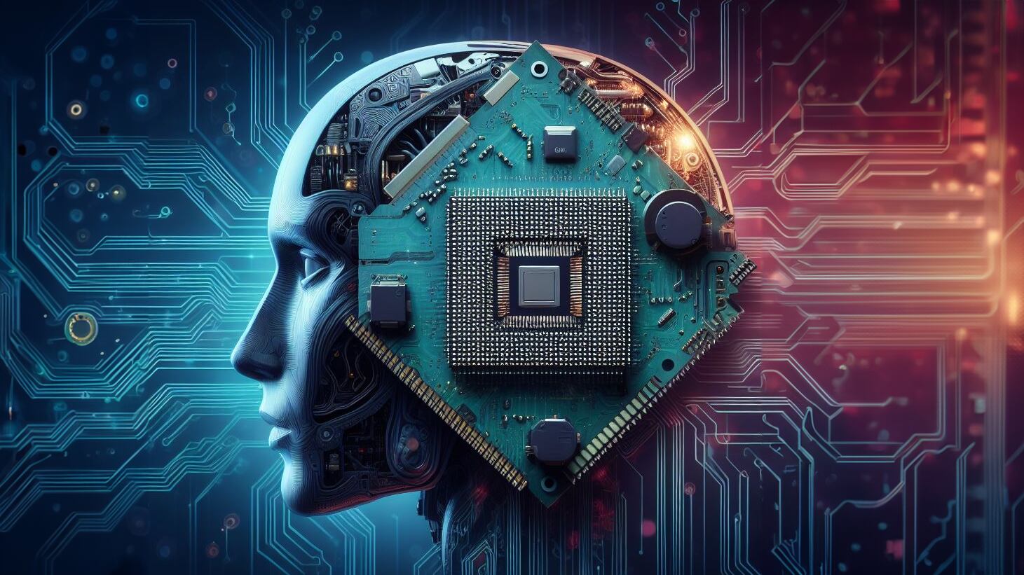 Ilustración conceptual sobre Inteligencia Artificial.