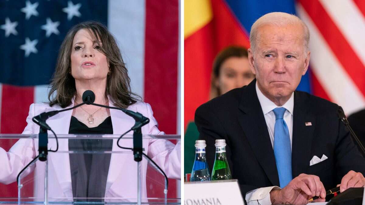 Primera rival para Biden; Marianne Williamson lanza candidatura a la nominación demócrata