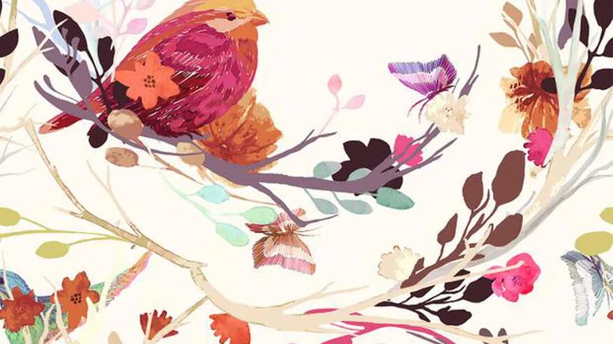 Localiza al pájaro verde.