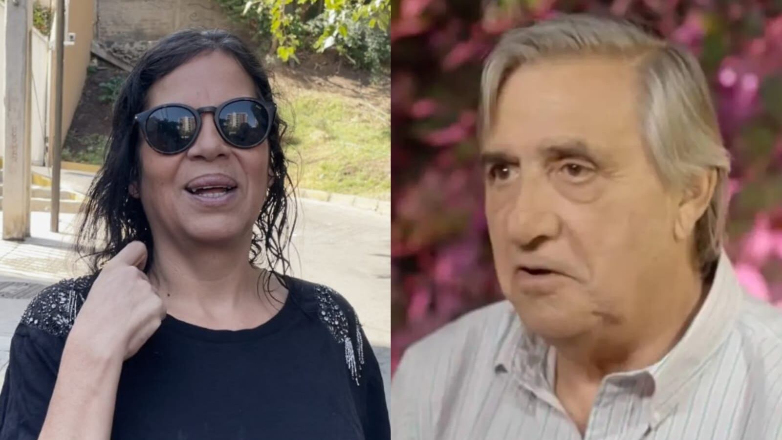 Laura Landaeta y Kike Morandé