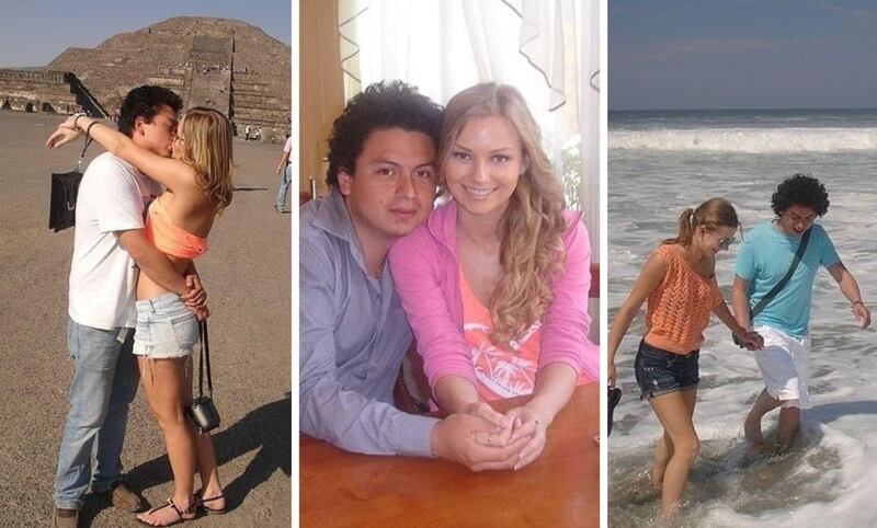 Irina Baeva con su primer novio mexicano.