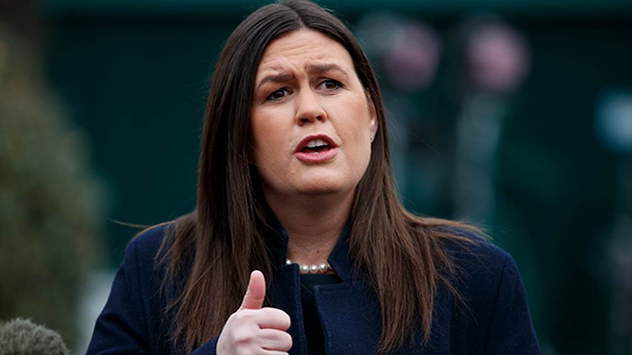 Gobernadora de Arkansas, Sarah Huckabee Sanders.
