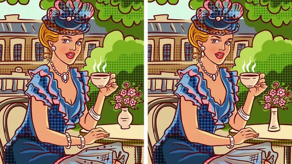 Encuentra las diferencias ocultas.