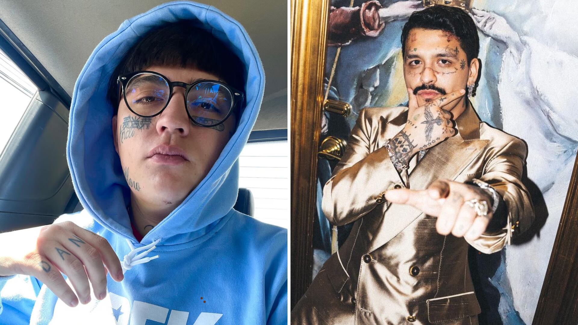 Dani Flow afirmó que Christian Nodal estaría coqueteando con su pareja a través de las redes sociales, por lo que tomó medidas.