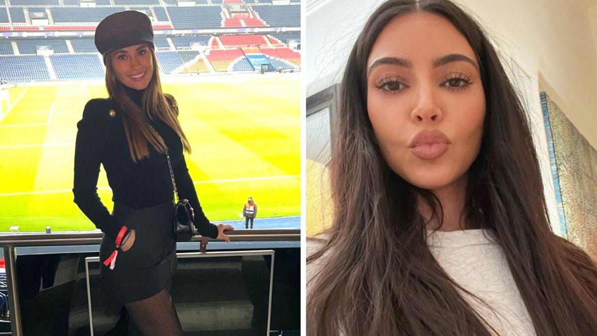 Antonela Roccuzzo / Kim Kardashian