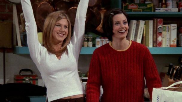 Rachel se puso un vestido de Mónica... ¡Conquistó a los fans!