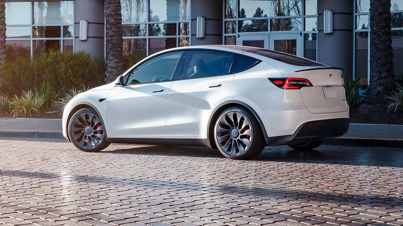 El vehículo involucrado fue uno modelo  Model Y