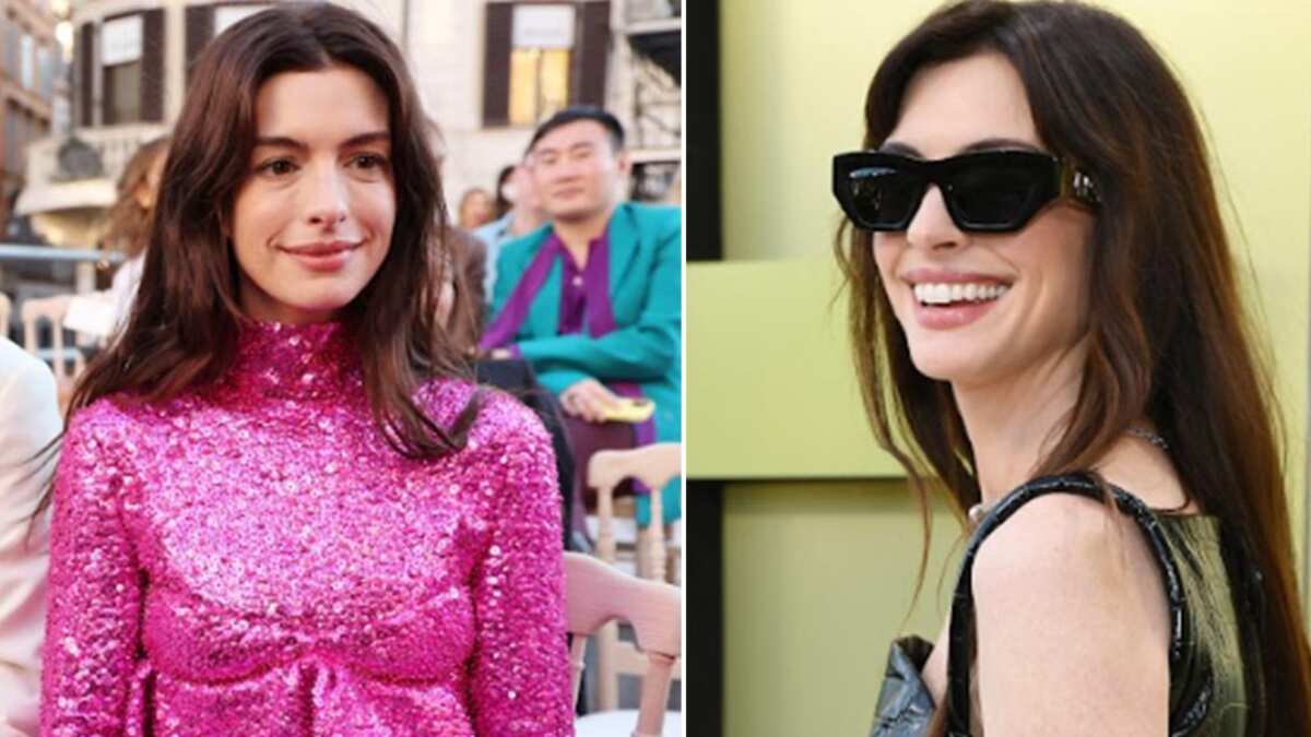 Anne Hathaway look