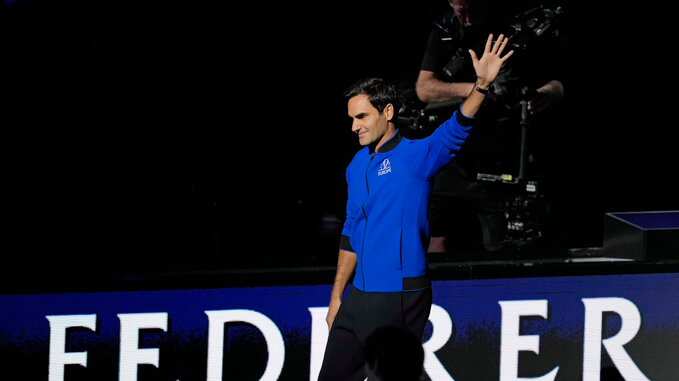 El suizo se despidió del tenis.