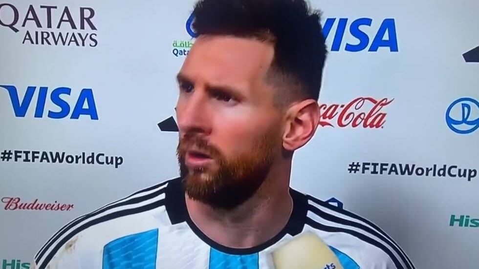 Las palabras de Messi hicieron que se volviera viral.