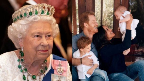 Es la primera vez que la bisnieta más joven de la Reina viaja a Reino Unido