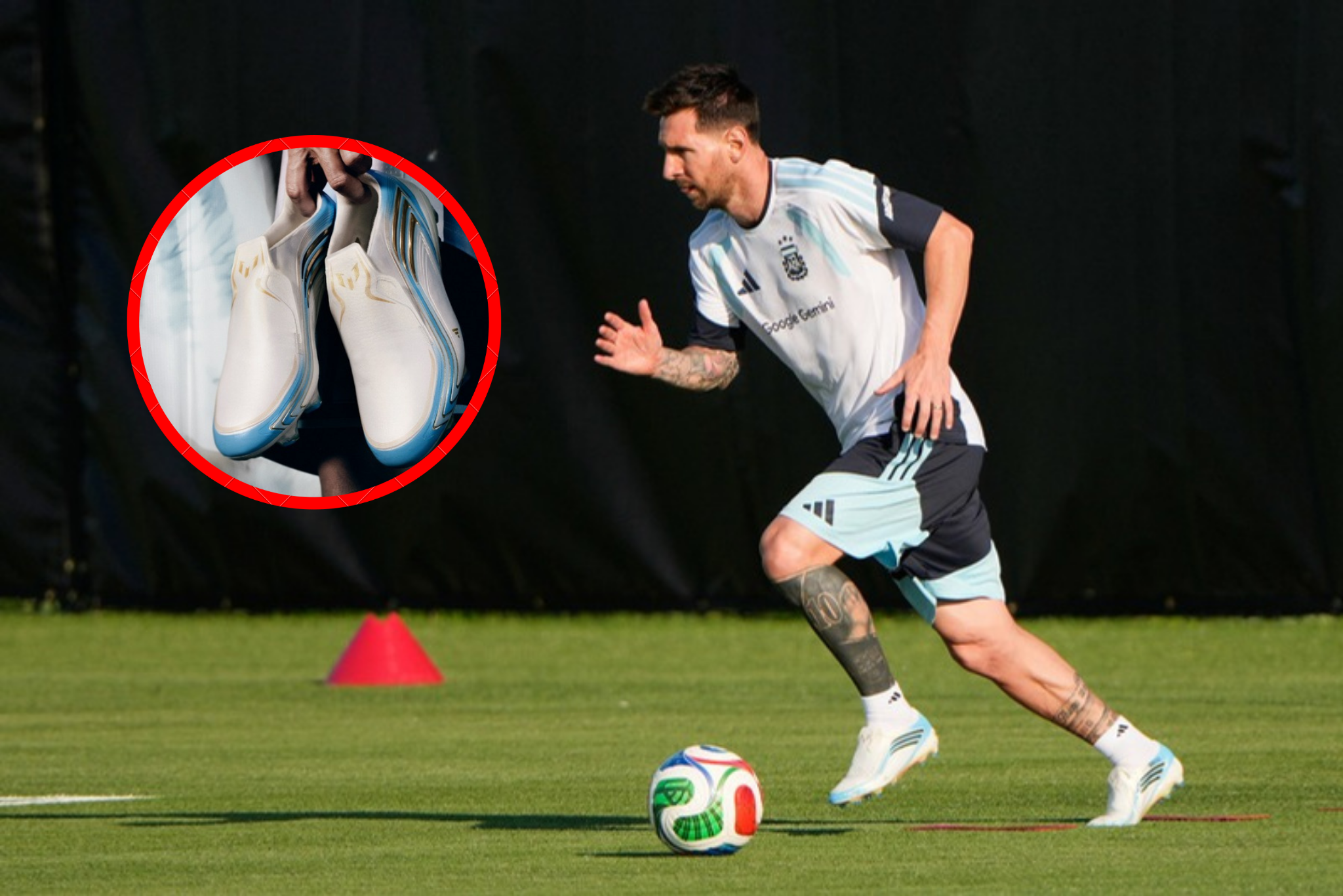 Lionel Messi estrenará botines especiales para el Mundial