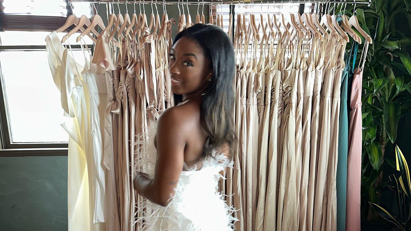 Así luce la gimnasta.