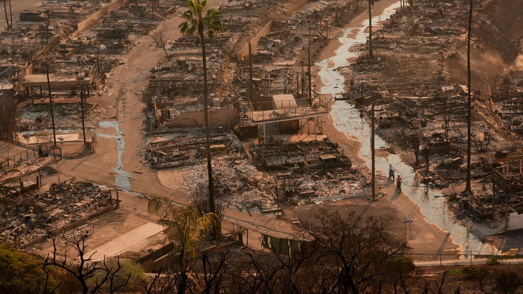 Los Ángeles incendio