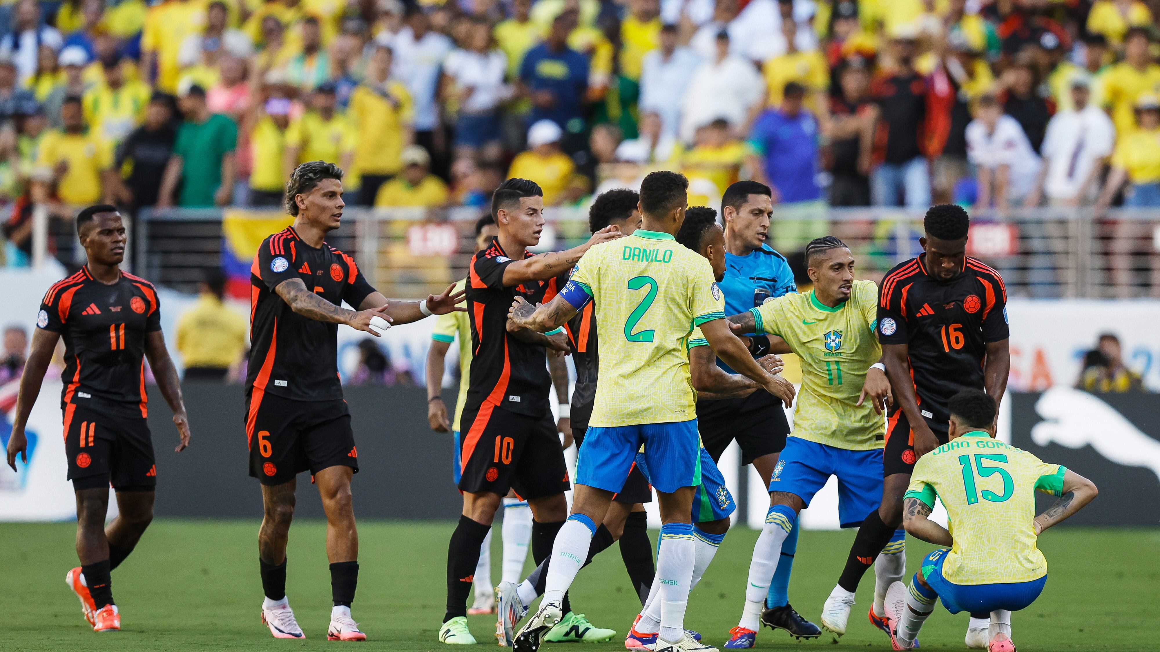 Resumen Brasil vs Colombia