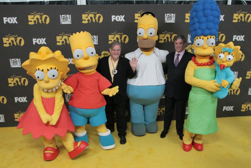Los simpson parque botarga