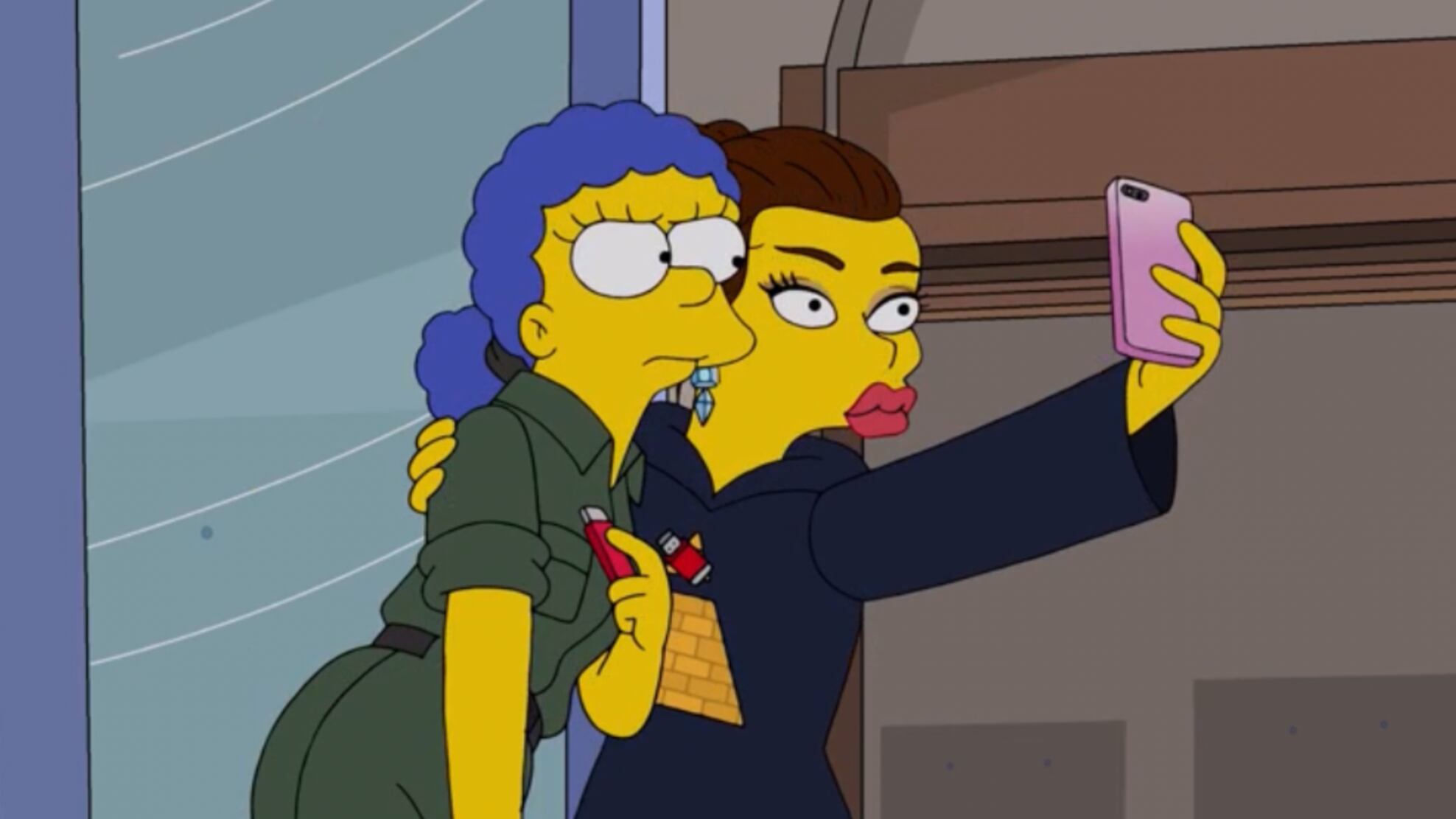 Kylie Jenner en “Los Simpsons”.