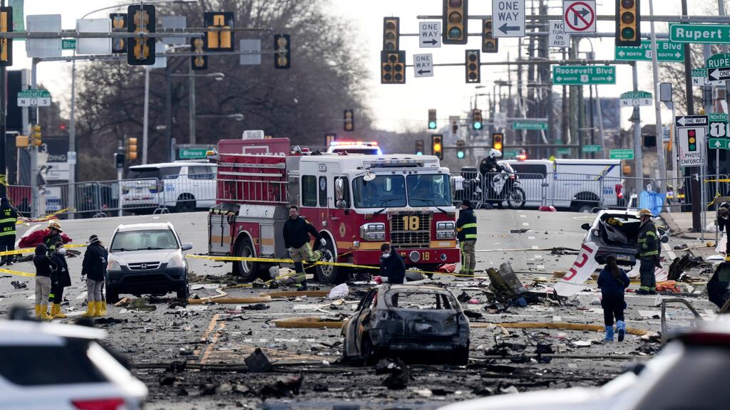 Accidente aéreo en Filadelfia