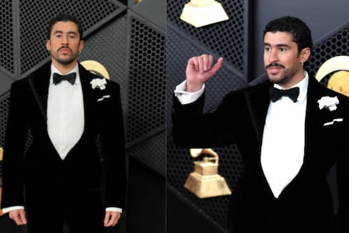 ¿Bad Bunny llevaba chaleco antibalas en los Grammy? Teorías en internet encienden las alarmas
