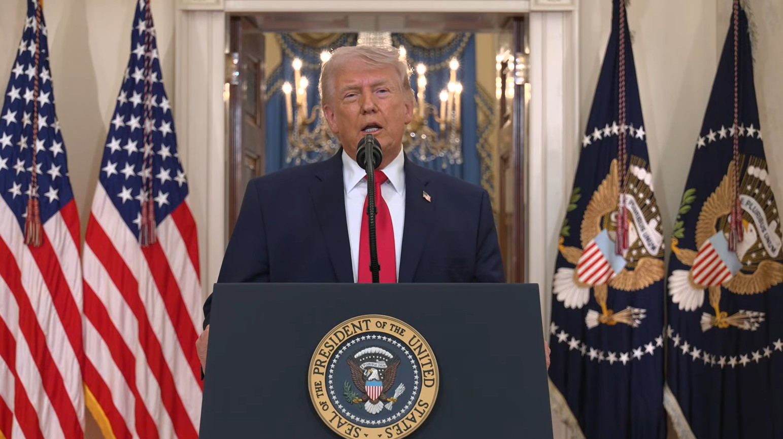 Donald Trump asegura que la guerra acabará en tres semanas y que está “cerca de completarla”