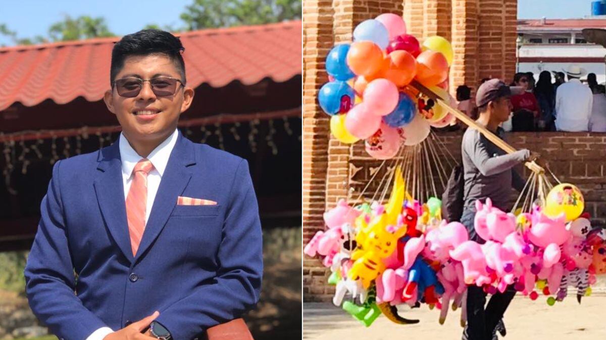 Un joven globero logra titularse como contador, y lanza mensaje contra los que se burlaron de él.