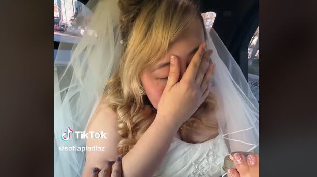 Novia se desmaquilla por tres mil dólares