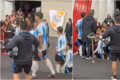 VIDEO: Messi protagoniza pelea en vestidores durante el Argentina vs. Venezuela