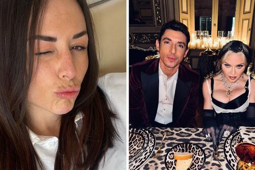 La reacción de Zuria Vega a los encuentro de su esposa Alberto Guerra con Madonna