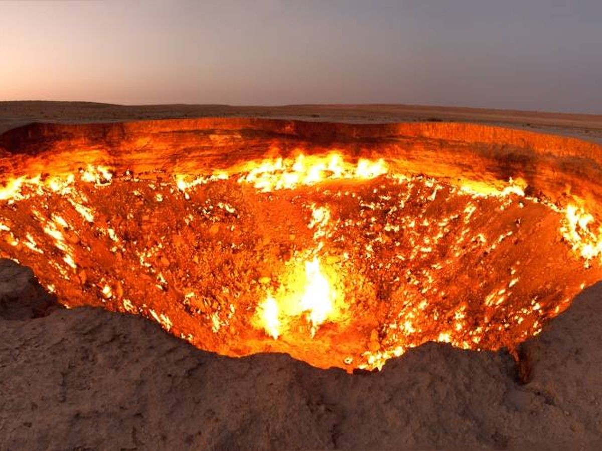 Este cráter tiene más de 30 años ardiendo