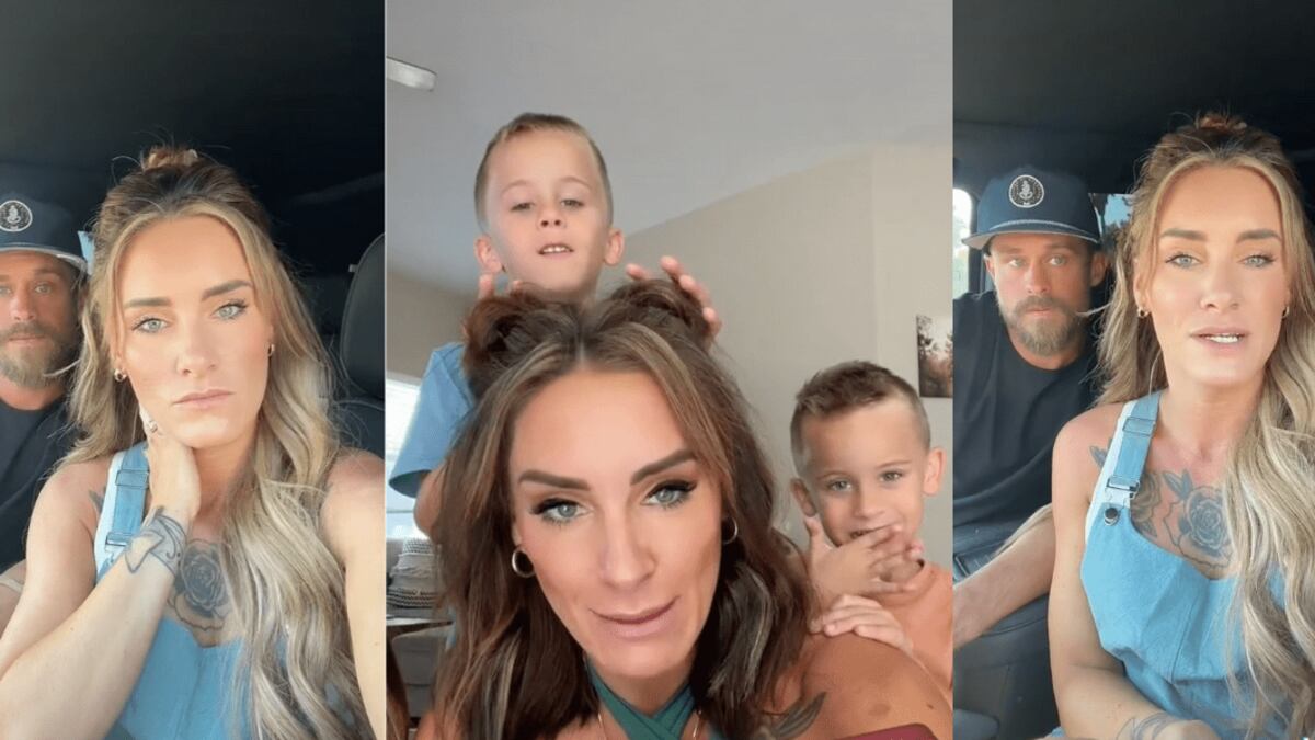 La tiktoker puso privado su cuenta.