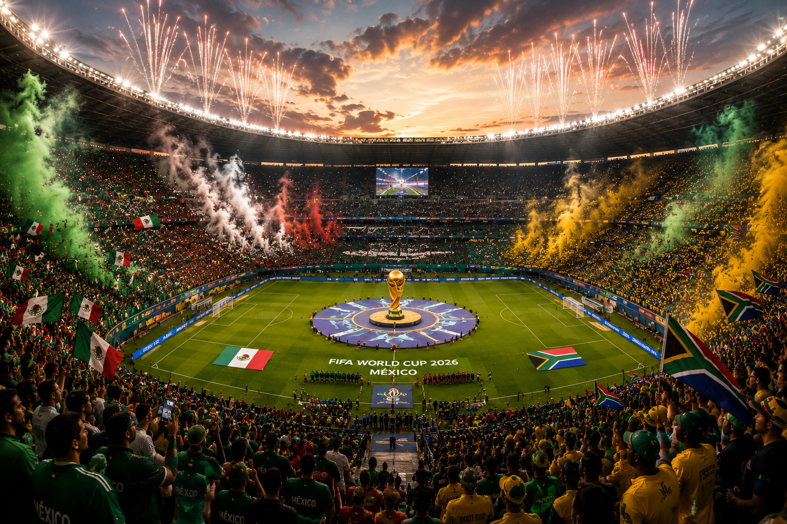 México vs. Sudáfrica: ¿Dónde y a qué hora ver el partido inaugural del Mundial 2026?