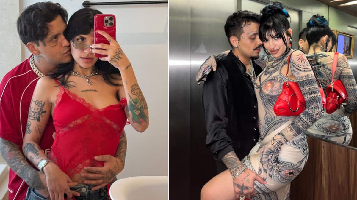 Christian Nodal y Cazzu