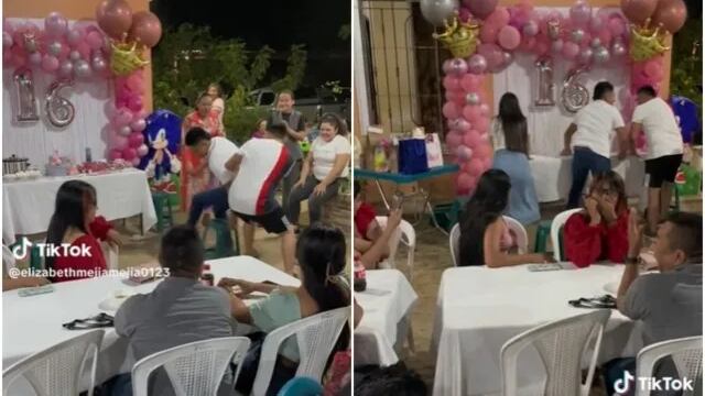 Un momento totalmente inesperado